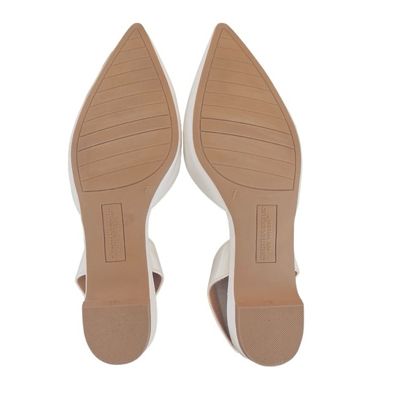 CHRISTIAN SIRIANO / SZ 7 / EMBELLISHED BALLET FLATS / EUC - Picture 2 of 4